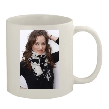 Olivia Wilde 11oz White Mug