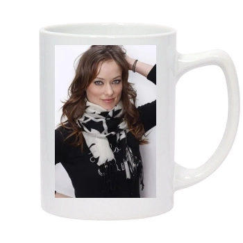 Olivia Wilde 14oz White Statesman Mug