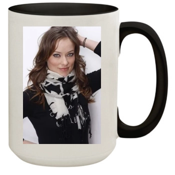 Olivia Wilde 15oz Colored Inner & Handle Mug