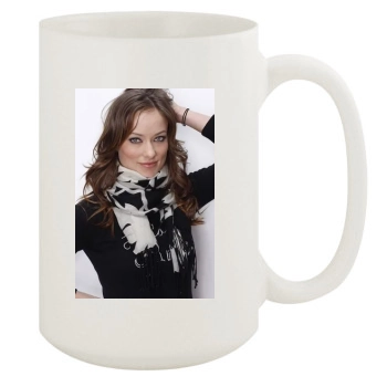 Olivia Wilde 15oz White Mug