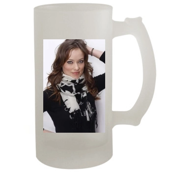 Olivia Wilde 16oz Frosted Beer Stein