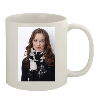 Olivia Wilde 11oz White Mug