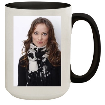 Olivia Wilde 15oz Colored Inner & Handle Mug