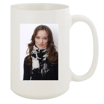 Olivia Wilde 15oz White Mug