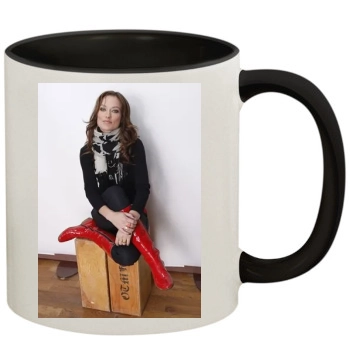 Olivia Wilde 11oz Colored Inner & Handle Mug