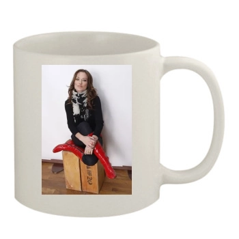 Olivia Wilde 11oz White Mug