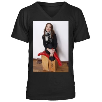 Olivia Wilde Men's V-Neck T-Shirt