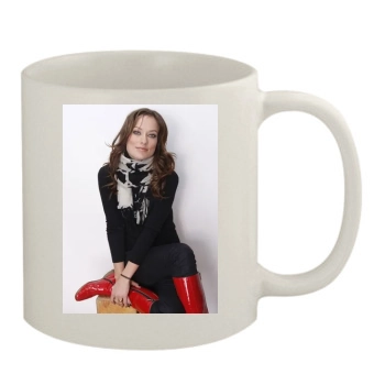 Olivia Wilde 11oz White Mug