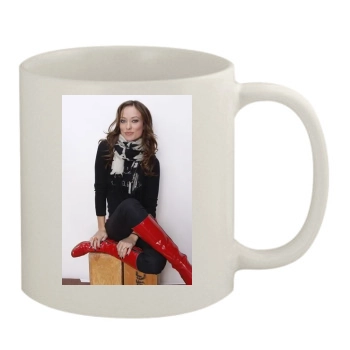 Olivia Wilde 11oz White Mug