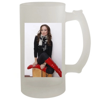 Olivia Wilde 16oz Frosted Beer Stein