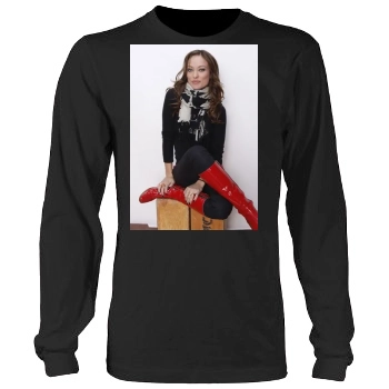 Olivia Wilde Men's Heavy Long Sleeve TShirt