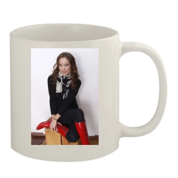 Olivia Wilde 11oz White Mug