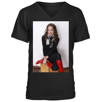 Olivia Wilde Men's V-Neck T-Shirt