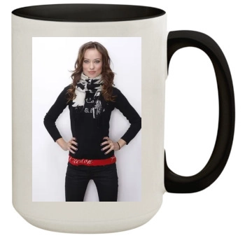 Olivia Wilde 15oz Colored Inner & Handle Mug