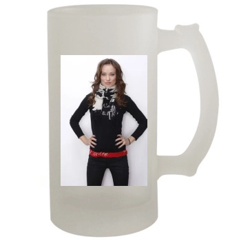 Olivia Wilde 16oz Frosted Beer Stein