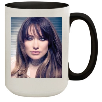 Olivia Wilde 15oz Colored Inner & Handle Mug