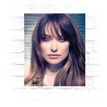 Olivia Wilde Metal Wall Art