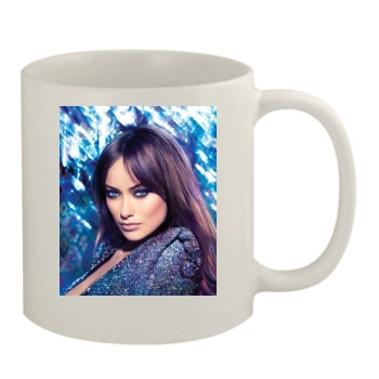 Olivia Wilde 11oz White Mug