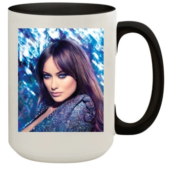 Olivia Wilde 15oz Colored Inner & Handle Mug