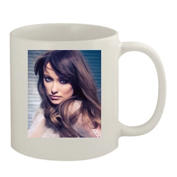 Olivia Wilde 11oz White Mug