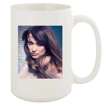 Olivia Wilde 15oz White Mug