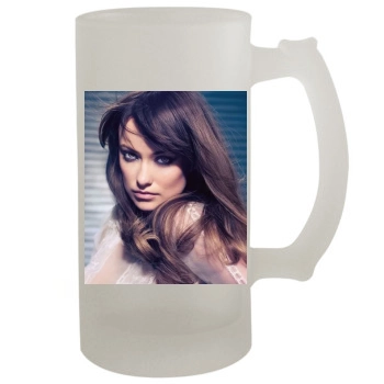 Olivia Wilde 16oz Frosted Beer Stein