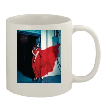 Olivia Wilde 11oz White Mug