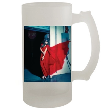 Olivia Wilde 16oz Frosted Beer Stein