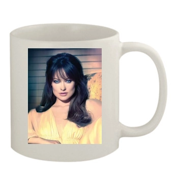 Olivia Wilde 11oz White Mug