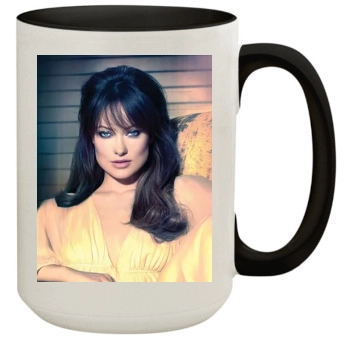 Olivia Wilde 15oz Colored Inner & Handle Mug