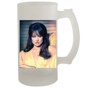 Olivia Wilde 16oz Frosted Beer Stein