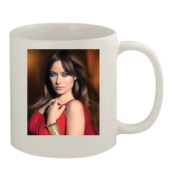 Olivia Wilde 11oz White Mug