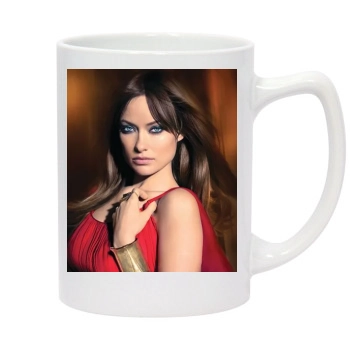 Olivia Wilde 14oz White Statesman Mug