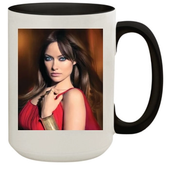 Olivia Wilde 15oz Colored Inner & Handle Mug