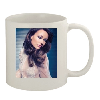 Olivia Wilde 11oz White Mug