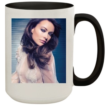 Olivia Wilde 15oz Colored Inner & Handle Mug