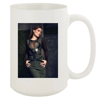 Olivia Wilde 15oz White Mug