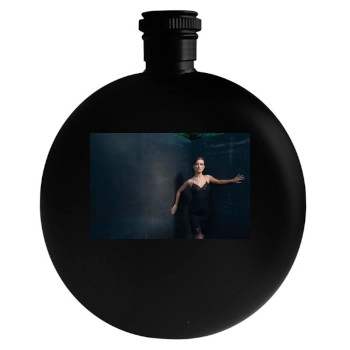 Olivia Wilde Round Flask