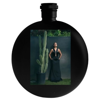 Olivia Wilde Round Flask