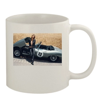 Olivia Wilde 11oz White Mug