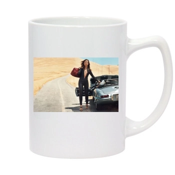 Olivia Wilde 14oz White Statesman Mug