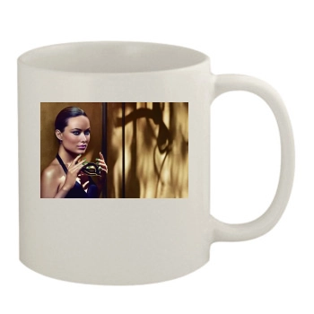 Olivia Wilde 11oz White Mug