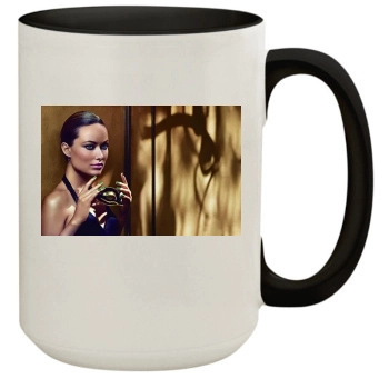 Olivia Wilde 15oz Colored Inner & Handle Mug