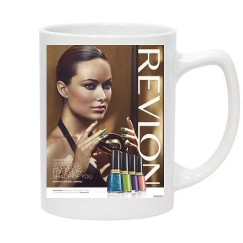 Olivia Wilde 14oz White Statesman Mug