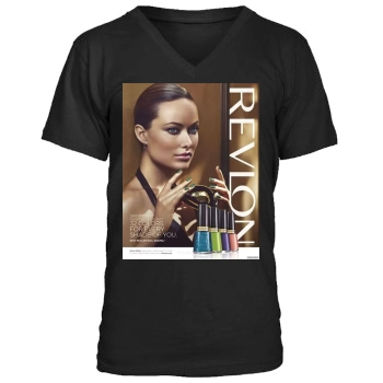 Olivia Wilde Men's V-Neck T-Shirt