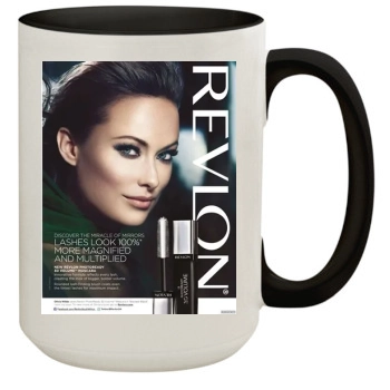 Olivia Wilde 15oz Colored Inner & Handle Mug