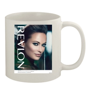 Olivia Wilde 11oz White Mug