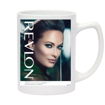 Olivia Wilde 14oz White Statesman Mug