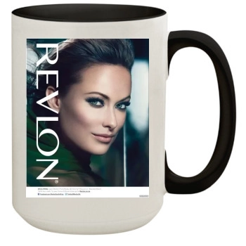 Olivia Wilde 15oz Colored Inner & Handle Mug