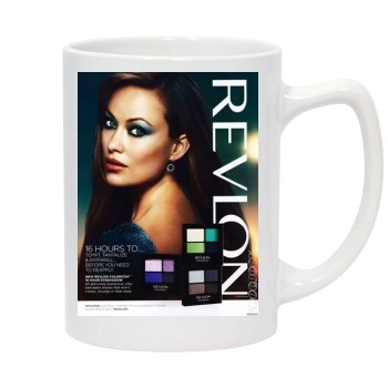 Olivia Wilde 14oz White Statesman Mug